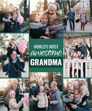 Picture of Grandparents-04 40x30 Plush Fleece (No Bleed)