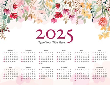 Picture of Horizontal Magnet Calendar 1