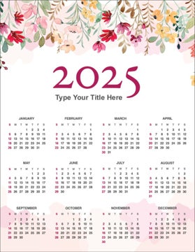 Picture of Vertical Magnet Calendar 1