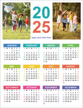 Picture of Vertical Magnet Calendar 8