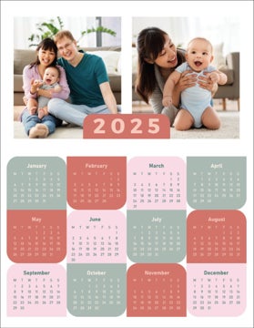 Picture of Vertical Magnet Calendar 15