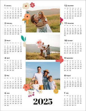 Picture of Vertical Magnet Calendar 16