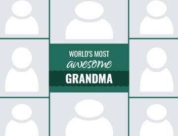 Picture of Grandparents-04 30x40 Sherpa (Bleed)