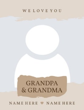 Picture of Grandparents-03 40x30 Sherpa (Bleed)