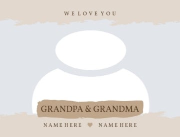 Picture of Grandparents-03 30x40 Fleece (Bleed)
