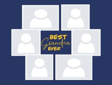 Picture of Grandparents-05 30x40 Fleece (Bleed)