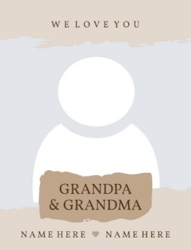 Picture of Grandparents-03 40x30 Fleece (Bleed)