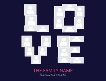 Picture of Family-10 30x40 Sherpa (Bleed)