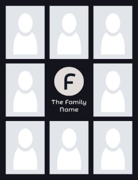 Picture of Family-06 40x30 Sherpa (Bleed)