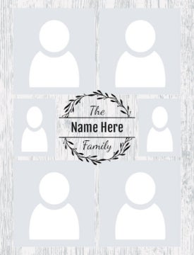 Picture of Family-13 40x30 Sherpa (Bleed)