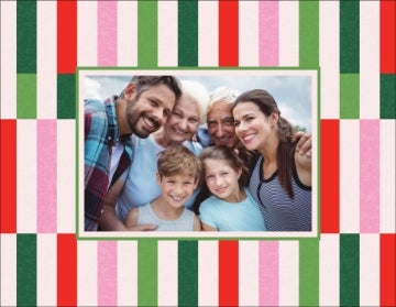 Picture of Colorful Stripes - 4" x 5.5"