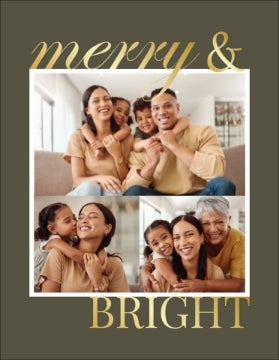 Picture of Merry & Bright - 5.5" x 4"