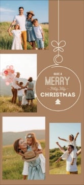 Picture of Holly Jolly - 8" x 4"