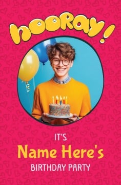 Picture of Birthday Foam Board 4 - 17x11