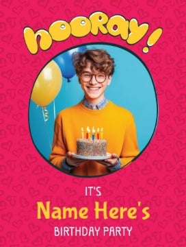Picture of Birthday Foam Board 4 - 24x18