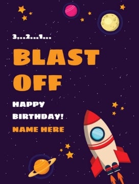 Picture of Birthday Foam Board 10 - 24x18