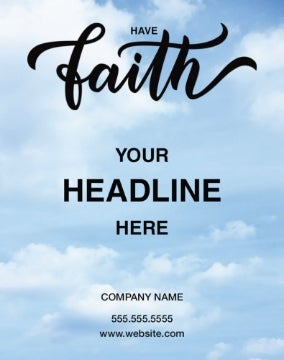 Picture of Religious Foam Board 10 - 28x22