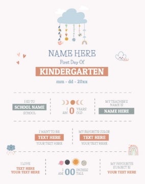 Picture of Back to School Foam Board 11 - 28x22