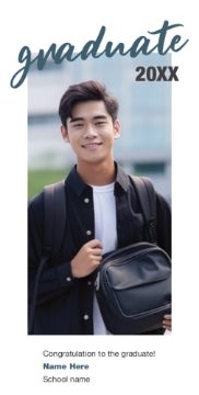 Picture of Graduation Foam Board 9 - 48x24