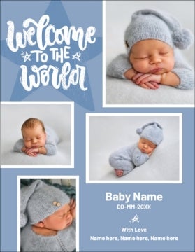 Picture of Welcome to the World - 5.5" x 4"