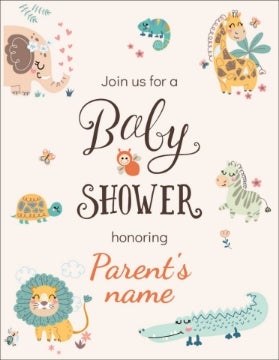 Picture of Baby Jungle Bash - 5.5" x 4"