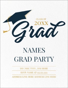 Picture of The Big Grad Party - 5.5" x 4"