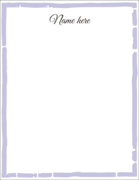 Picture of Lavender Grace - 5.5" x 4"