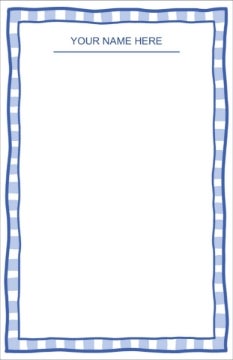 Picture of Tidy Squares - 9" x 6"