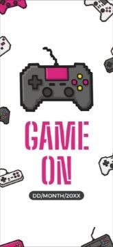 Picture of Game On - 8" x 4"
