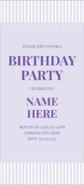 Picture of Blooming Birthday - 8" x 4"