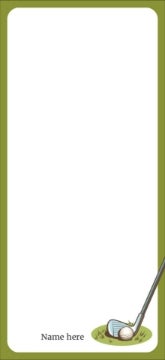 Picture of Greenfield Note - 8" x 4"