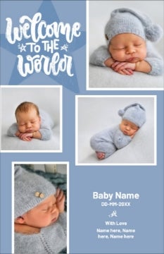 Picture of Welcome to the World - 7.2" x 4.6"