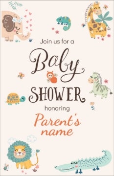 Picture of Baby Jungle Bash - 7.2" x 4.6"