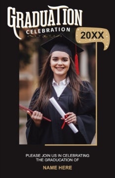 Picture of Cap & Gown Celebration - 7.2" x 4.6"