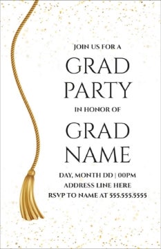 Picture of Tassel Turn-Up - 7.2" x 4.6"