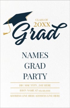 Picture of The Big Grad Party - 7.2" x 4.6"