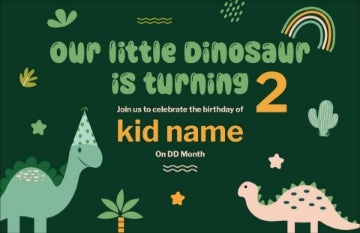 Picture of Dino Jungle - 4.6" x 7.2"