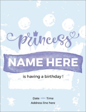Picture of Crown Party - 5.5" x 4"