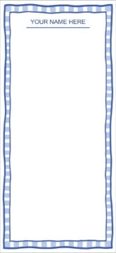 Picture of Tidy Squares - 8" x 4"
