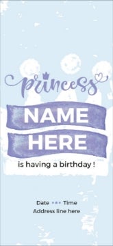 Picture of Crown Party - 8" x 4"