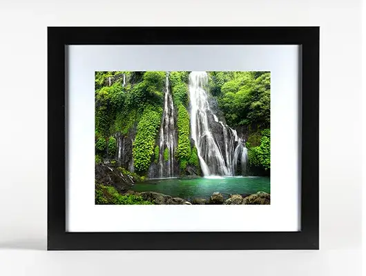 white border